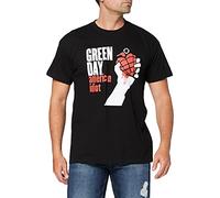 American Idiot - Camiseta Manga Corta para Hombre, Color Negro, Talla L