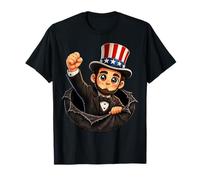 American Inside Funny Abraham Lincoln demostró Que Estados Camiseta