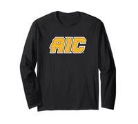 American International College AIC Yellow Jackets Manga Larga