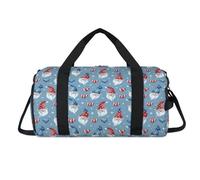 American July 4th Gnomes - Bolsa deportiva con compartimento para zapatos, bolsa de fin de semana, bolsa de viaje para el gimnasio, organizador de equipaje para mujeres, hombres, niños y niñas