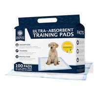 American Kennel Club AKC Lemon Scented formación Almohadillas - Pack de 100