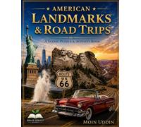American Landmarks & Road Trips: A Scenic USA Puzzle Book for Teens & Adults - 150 Word Search, Crossword, Sudoku & Maze Puzzles to Explore America (Brain Sprout Puzzle & Activity Series)