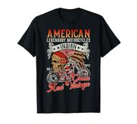 American legendary motorcycles Indian Funny Classic Camiseta