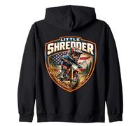 American Little Shredder Kids Dirt Bike Rider Boys USA MX Sudadera con Capucha