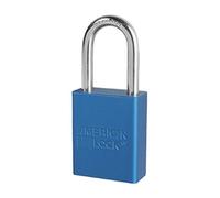 American Lock A1106B1KEY A1106BLU1KEY Q# DG7272 - Candado con llave, aluminio, azul
