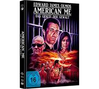 American Me - Das Gesetz der Gewalt (Limited Mediabook mit Blu-ray+DVD+Booklet, uncut Kinofassung) [Blu-ray]