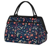 American Memorial Day - Bolsa de viaje para mujeres, hombres, niños y niñas, bolsa de fin de semana, bolsa de viaje de 24 L para deportes, gimnasio, yoga, color, Big, Organizador de bolsas