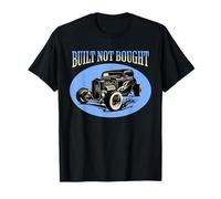 American Muscle Classic Car Hot Rod Racecar Built Not Bought Camiseta