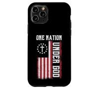 American One Nation Under God 4 de Julio Hombres Mujeres Niños Carcasa para iPhone 11 Pro