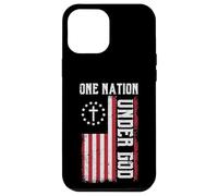 American One Nation Under God 4 de Julio Hombres Mujeres Niños Carcasa para iPhone 12 Pro MAX