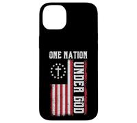 American One Nation Under God 4 de Julio Hombres Mujeres Niños Carcasa para iPhone 14 Plus