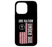 American One Nation Under God 4 de Julio Hombres Mujeres Niños Carcasa para iPhone 14 Pro MAX