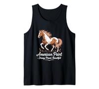 American Paint Horse Fuerte, Orgulloso, Hermoso Camiseta sin Mangas