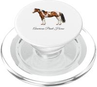 American Paint Horse Hermosa Ecuestre PopSockets PopGrip para MagSafe