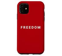 American Patriotic Minimal Design Freedom Carcasa para iPhone 11