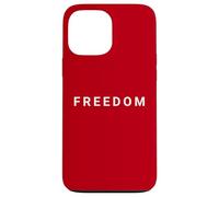 American Patriotic Minimal Design Freedom Carcasa para iPhone 13 Pro MAX