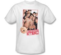 American Pie T-Shirt 100% Cotton Movie Poster tee Uni307 Mens Man White S