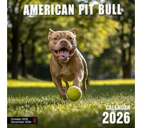 American Pit Bull Calendar 2026: Celebrating the Strength and Loyalty of Pit Bulls