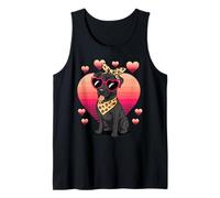 American Pit Bull Terrier Valentines Day Camiseta sin Mangas