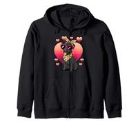 American Pit Bull Terrier Valentines Day Sudadera con Capucha