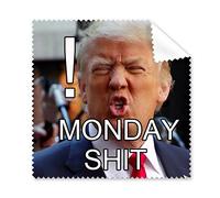 American President Trump Funny Shit Monday Ridiculous Angry - Juego de 5 gafas limpiadoras de pantalla para teléfono