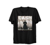 American Recordings Country Johnny Cash Rock Albums Retro T-Shirt Merle HaggardBlack3XL