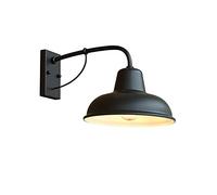 American Retro Industrial Village Wall Lantern Single Head E27 Lámpara de Hierro Body Mall Donce IP65 Implaz de Agua y a Prueba de óxido Luz de Paisaje al Aire Libre Made in China