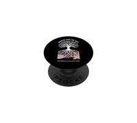 American Roots Run Deep Patriotic Heritage Flag 4 de Julio 250 PopSockets PopGrip Adhesivo