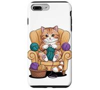 American Shorthair Ganchillo Tejer Ganchillera Tejedora Carcasa para iPhone 7 Plus/8 Plus