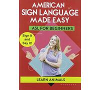 American Sign Language: Learn Animals! [Edizione: Stati Uniti] [Italia] [DVD]