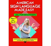 American Sign Language - Learn Family, Masculine & Feminine Signs,Vocabulary & Everyday Needs [USA] [DVD]