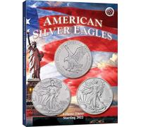 American Silver Eagles (Ase) #3: 2022 (Official Whitman Coin Folder)