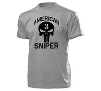 American Sniper Navy Seal Team 15936 - Camiseta de manga corta gris L
