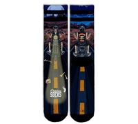 American Socks Night Rider - Mid High S/M - Calcetines de deporte para hombre y mujer, Calcetines de Crossfit, Calcetines de Padel, Calcetines de Running, Calcetines de Ciclismo, Bici y Skate.