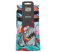 American Socks Seamonsters S/M - Mid High -Calcetines de Deporte, Gimnasio, Bicicleta, Skate, Crossfit, Ciclismo, Tècnicos