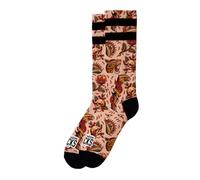 American Socks Calcetines A Media Pierna Estampado Renegades | Calcetines Divertidos Para Hombre y Mujer, Tecnología Anti-Humedad | Calcetines. (FR/ES, Letras, L, XL, Regular, Alto, 2, Renegades)