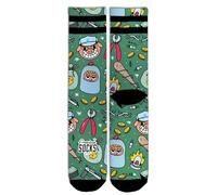 American Socks Calcetines A Media Pierna Heist Havoc | Media Caña Unisex| Diseño Divertido Y Original Y Uso Diario (FR/ES, Letras, S, M, Regular, Alto, Estándar, Heist Havoc)