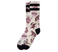 American Socks CALCETINES A MEDIA PIERNA Nitro Fury | Talla S/M| Altura Media Caña Para Estilo Y Comodidad| Calcetines De Colores (FR/ES, Letras, S, M, Regular, Alto, Estándar, Nitro Fury)