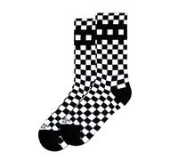 American Socks Calcetines 'Checkerboard B/W - Mid High' blanco 19-55 blanco