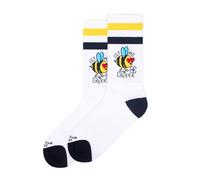 American Socks Calcetines 'Let me Bee - Mid High' blanco 19-55 blanco