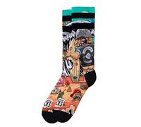 American Socks | Calcetines Son of a Beach | Largo Medio-Alto, 2 Tallas | Diseñados en Barcelona | 67% Coolmax, Absorben la Humedad | Media Caña Unisex (FR/ES, Letras, S, M, Regular, Regular)