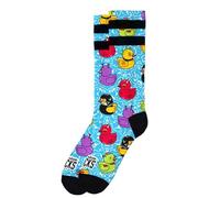 American Socks | Calcetines Tub Duck | Largo Medio-Alto, 2 Tallas, 67% Coolmax, Absorben la Humedad para Pies Frescos | Diseñados en Barcelona | Unisex (FR/ES, Letras, S, M, Regular, Regular)