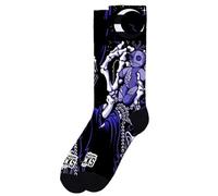 AMERICAN SOCKS | Calcetines Voodoo | Largo Medio-Alto, 2 Tallas, Composisción 67% Coolmax | Diseño en Barcelona | Absorben la Humedad para Pies Fescos | Unisex (FR/ES, Letras, L, XL, Regular, Regular)
