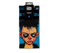 American Socks | Calcetines Youth Renegade | Largo Medio-Alto, 2 Tallas, 67% Coolmax, Absorben la Humedad, Pies Secos y Frescos | Diseño en Barcelona | Unisex (FR/ES, Letras, S, M, Regular, Regular)