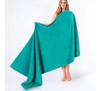 American Soft Linen - Toalla de baño Extragrande de 101,5 x 203 cm, Lujosa Toalla de algodón Turco Hilado de Primera Calidad de 650 g/m² de máxima suavidad y absorción - Azul Turquesa