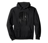 American Spartan USA Flag Warrior Helmet Patriotic Sudadera con Capucha
