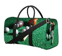 American Sport Ball - Bolsa de viaje para mujeres, hombres, niñas y niños, bolsas de fin de semana de 22.7 L, bolsa de equipaje de cabina para deportes, gimnasio, yoga, color, 22.7 L, Organizador de