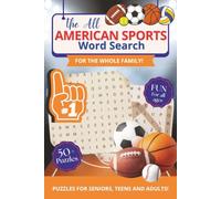 American Sports Word Search Puzzle: American Sports Word Search Puzzle Book: Word Searches about Football, Soccer, Basketball & More Sport Activities ... Gifts for Vacations, Holidays, and Free Times