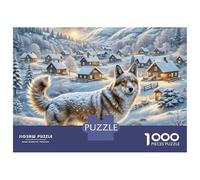 American Staffordshire Terrier 1000 Pieza Cartulina Premium Rompecabezas Premium Adorable Pet Antiestrés Juguete De Cumpleaños Rompecabezas para Adultos Y Niños 70x50cm/1000pcs