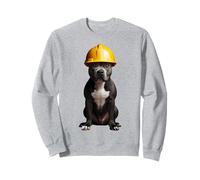 American Staffordshire Terrier - Casco de perro amarillo Sudadera